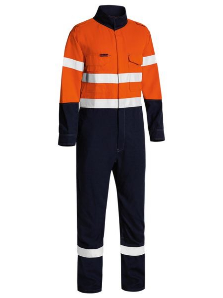 Picture of Bisley, Tencate Tecasafe® Plus 580 Hi Vis Lightweight FR Engineered Coverall